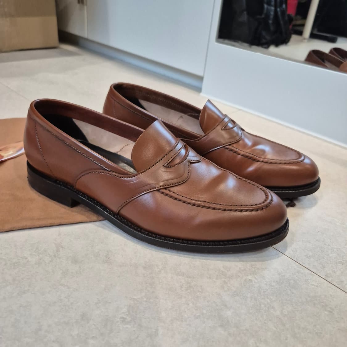 [버윅] 브라운 로퍼 8사이즈(265)  상품이미지2