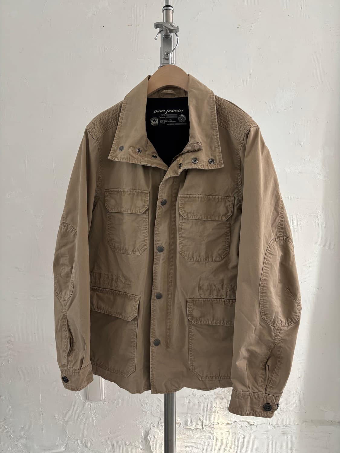 Diesel 디젤 베이지 브라운 인더스트리 골덴 자켓  상품이미지1