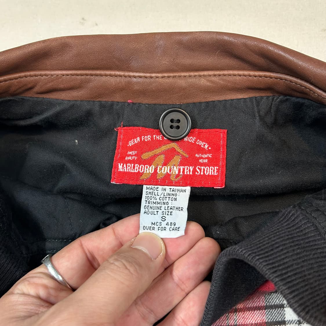 S) 말보로 컨트리 스토어 레드 필드 헌팅 자켓 상품이미지8