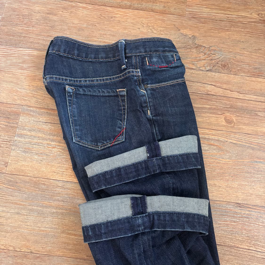 바나나 리퍼블릭 루즈핏 데님 청바지 26 27 스판 세련된 실루엣 상품이미지2