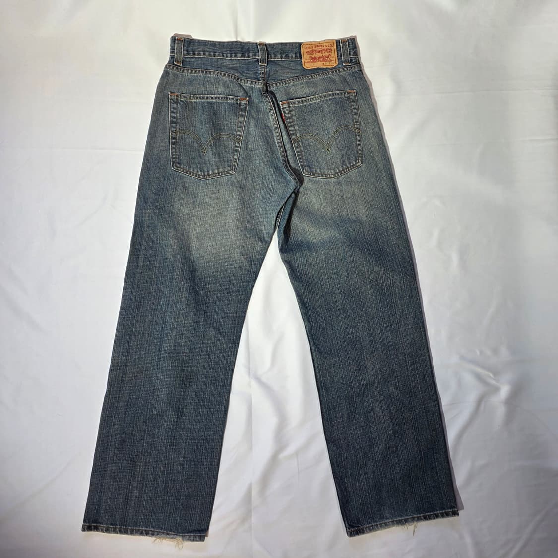[W32L32]00s 리바이스 569 루즈 스트레이트핏 데님 팬츠 상품이미지6