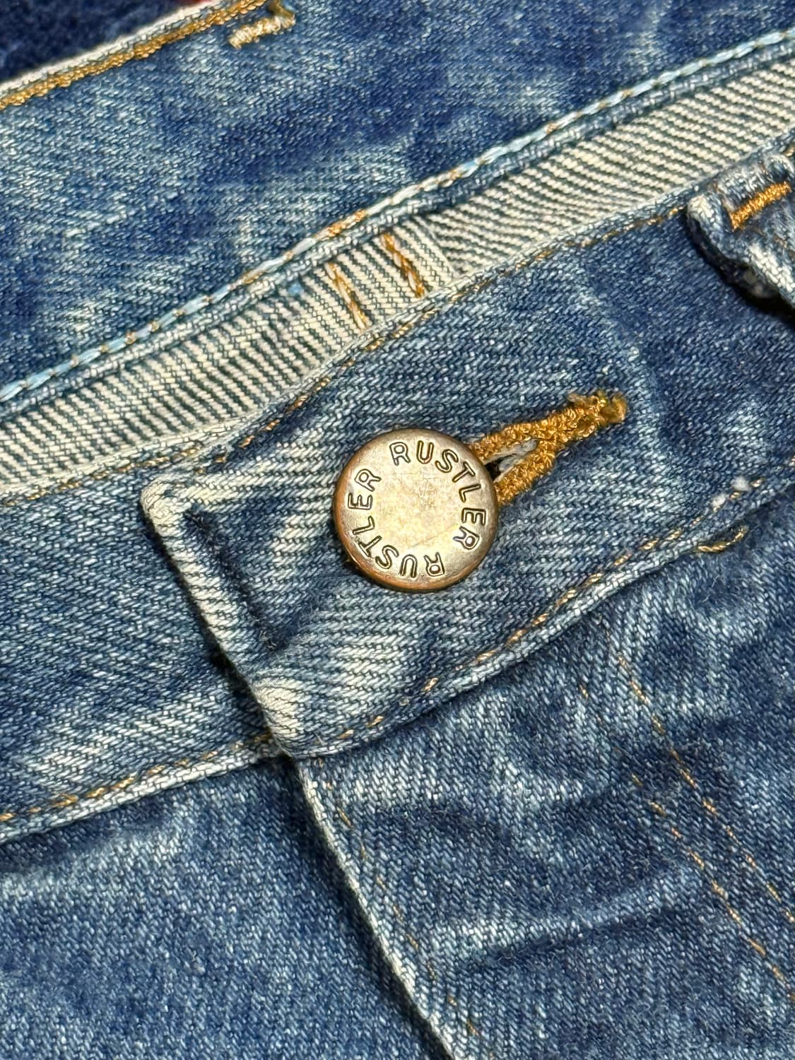 랭글러서브브랜드 러슬러데님팬츠 Rustler denim pants워크웨어 상품이미지7