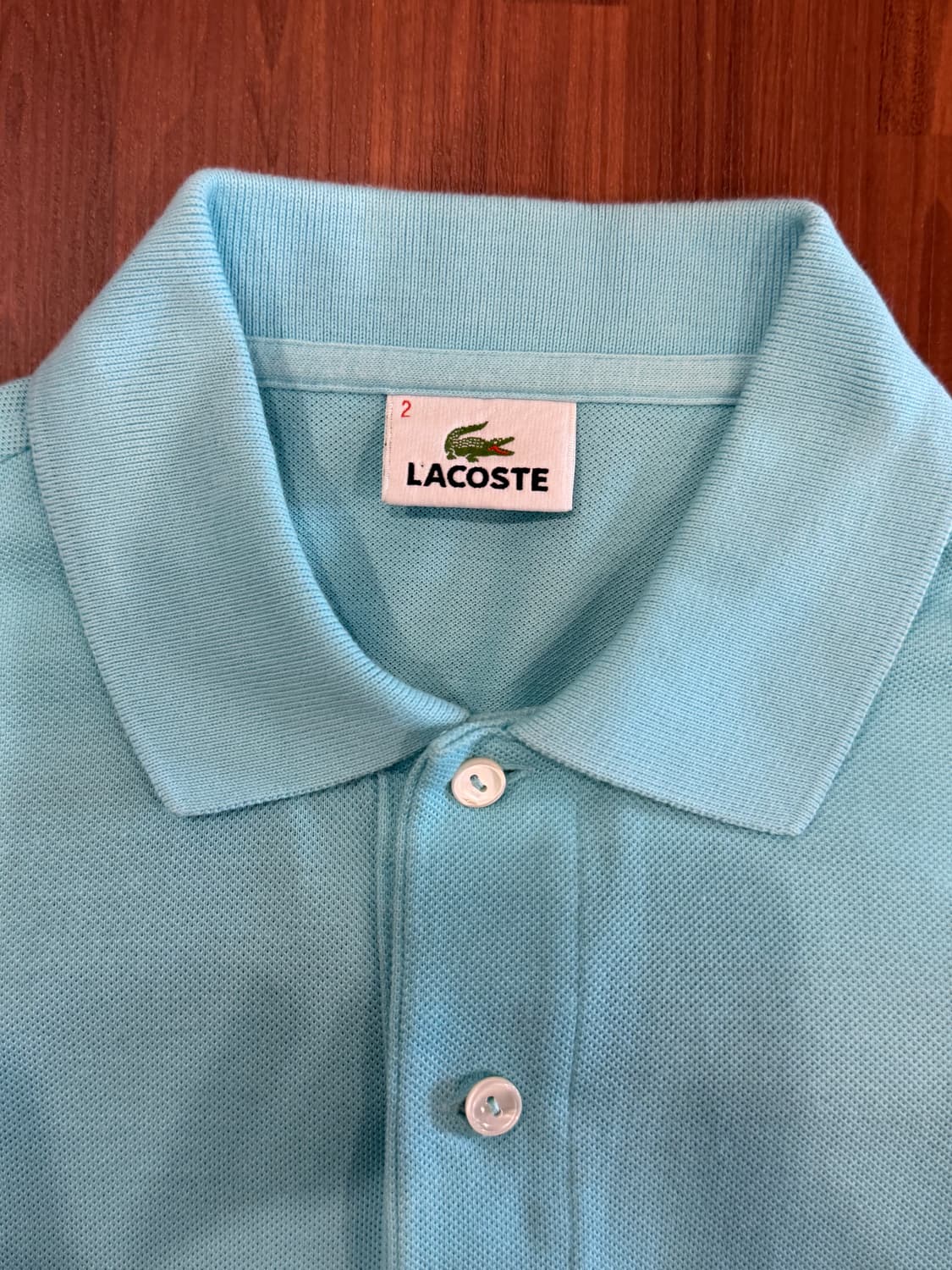 Lacoste 라코스테 pk 반팔 티셔츠 (mint) 상품이미지9