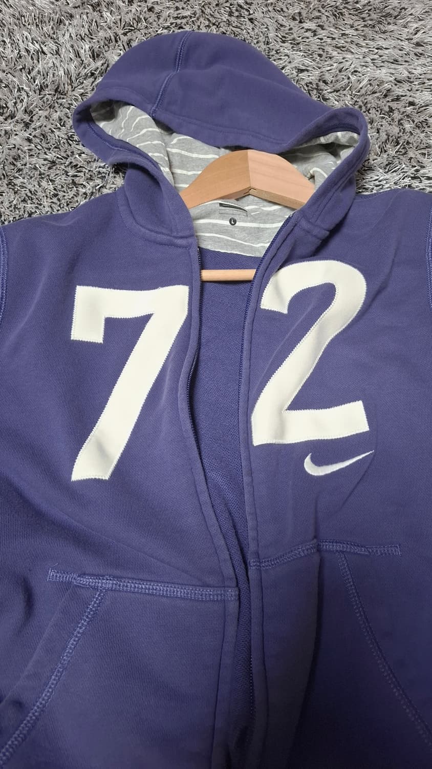 나이키 퍼플 후드집업 L(여성 85) 상품이미지4
