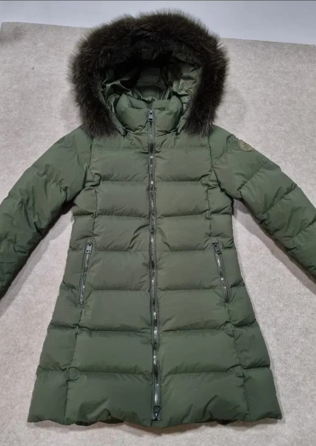 여성 S 아이더 구스다운 패딩 상품이미지10