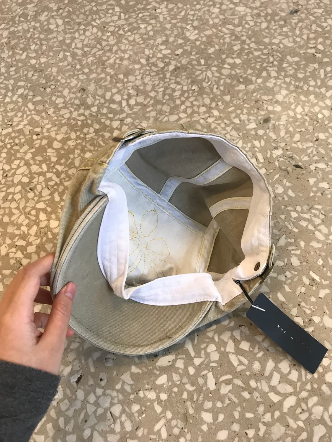 Vintage Denim Flower Flat Cap  상품이미지4