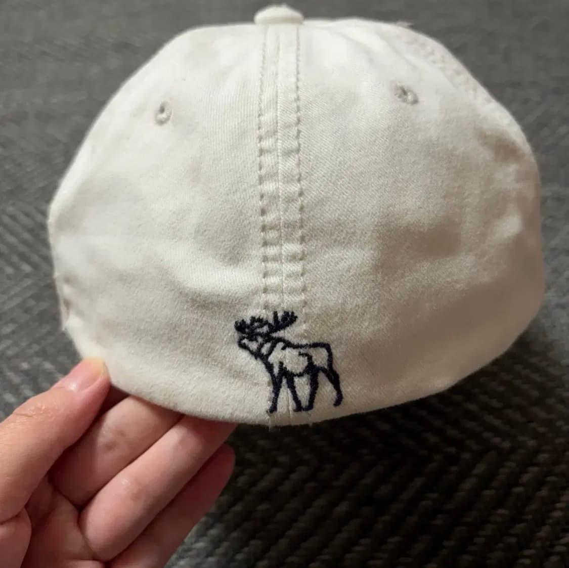 아베크롬비 ANF 화이트 볼캡(L) 상품이미지2