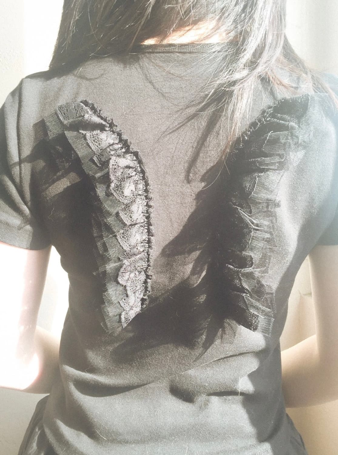 Picky S black Angel Tee  상품이미지1