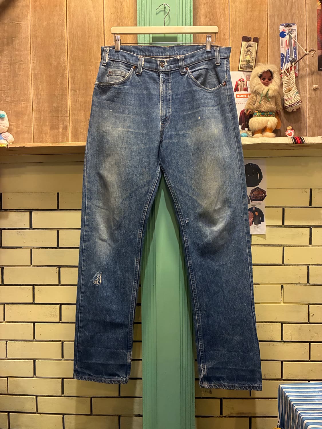 80s Levis 505 Denim Pants Made In USA 상품이미지1