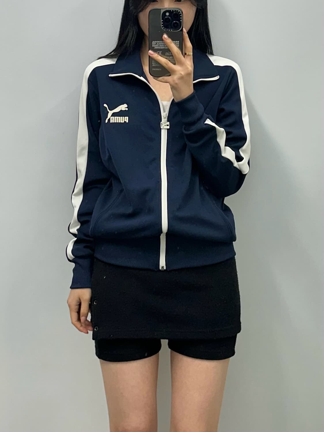 푸마 사이드라인 네이비 트랙 져지 상품이미지1