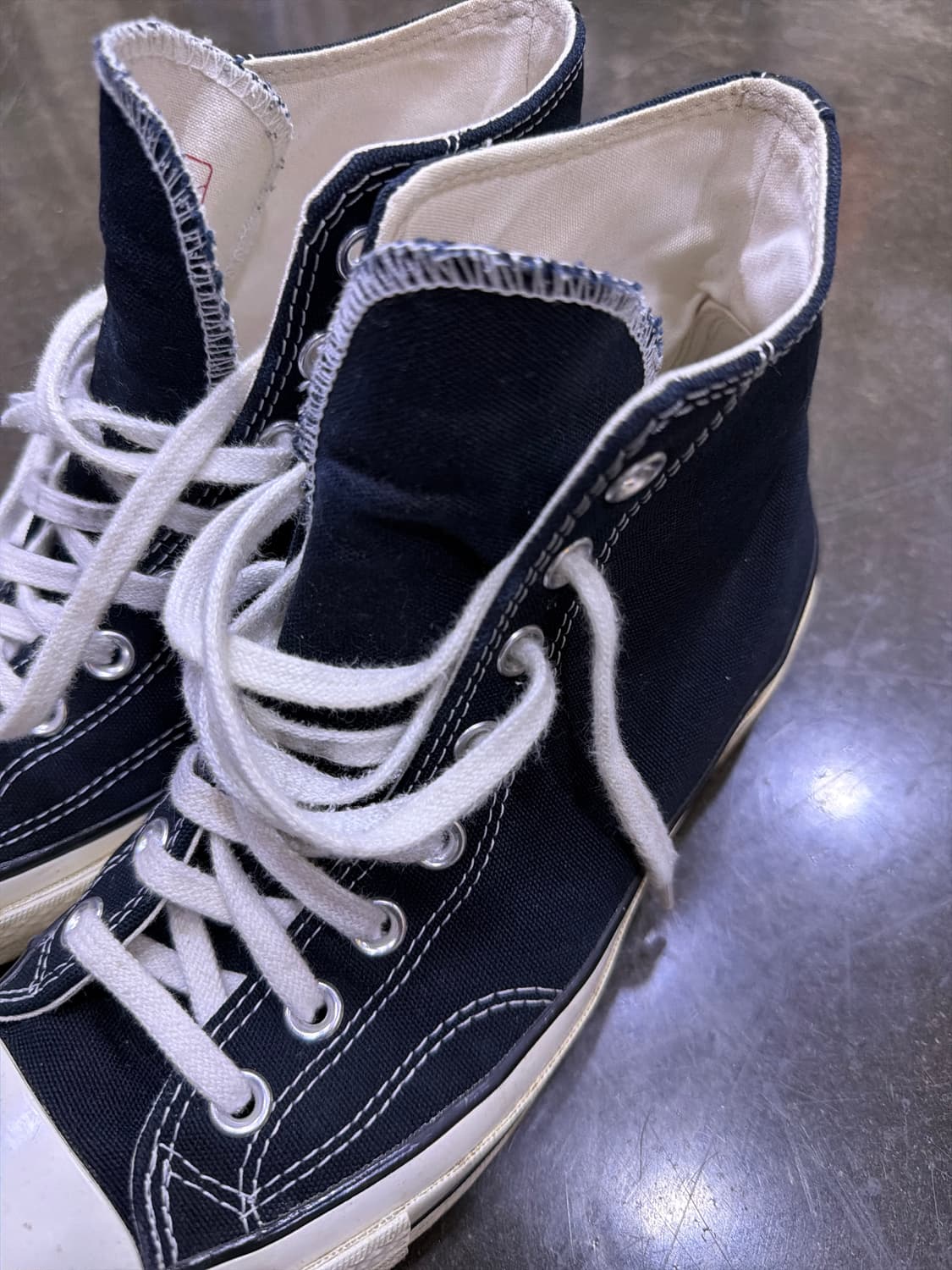 컨버스 척테일러 70 하이 블랙 슈즈 스니커즈 265 상품이미지4