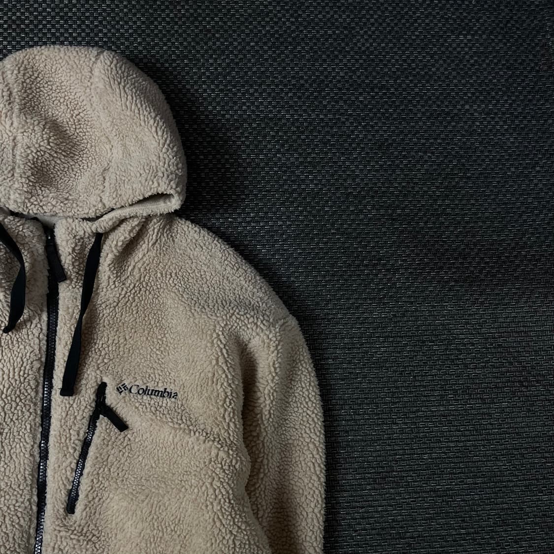 컬럼비아 연베이지 멀티포켓 뽀글이 플리스 자켓 XL 상품이미지3