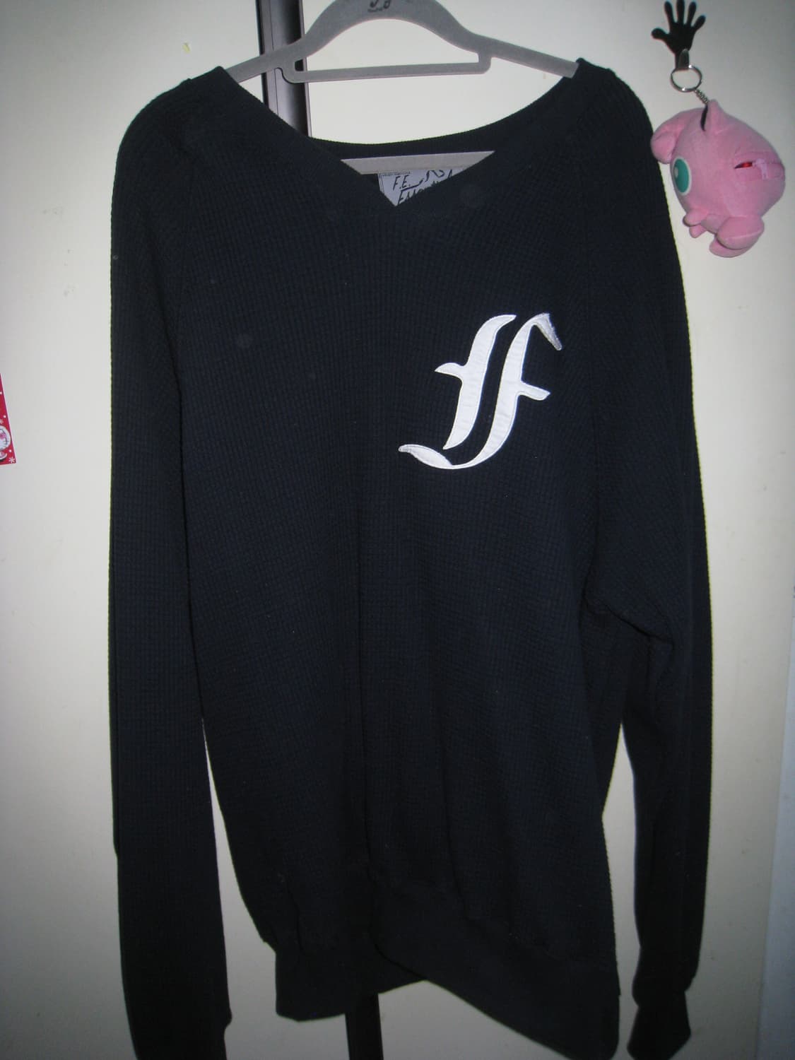 Shop faerie 페어리 와플 맨투맨 (navy) 상품이미지4