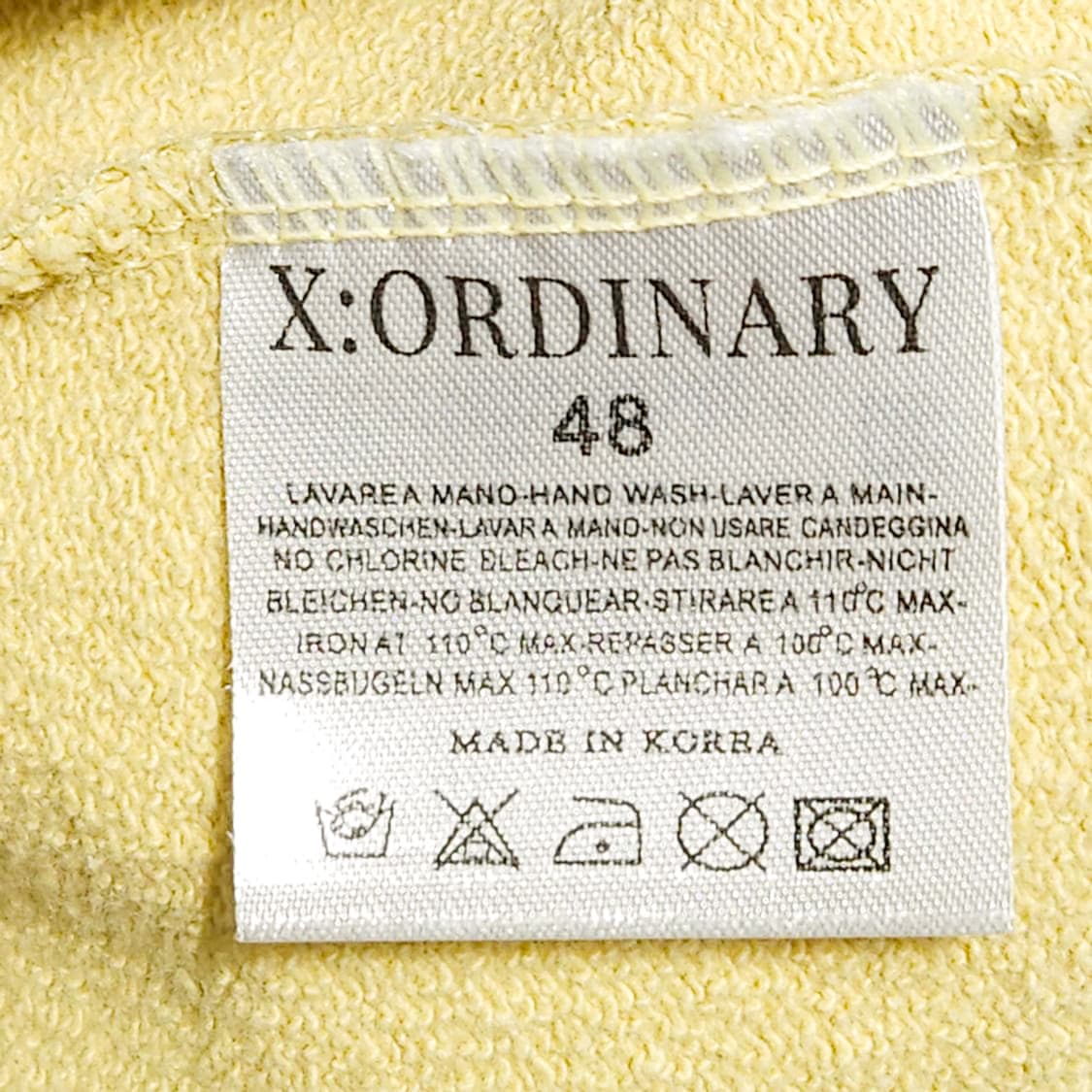 48)XORDINARY 엑스오디너리 플라워 오버핏 후드티 상품이미지7