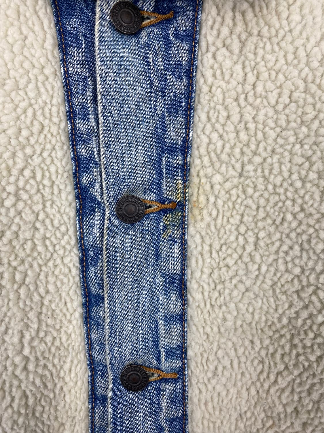 리바이스 쉐르파 패널 데님 트러커 자켓 S 상품이미지4