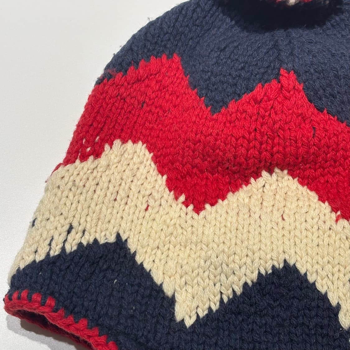 비즈빔 visvim 이어플랩 폼폼 니트 햇 상품이미지4