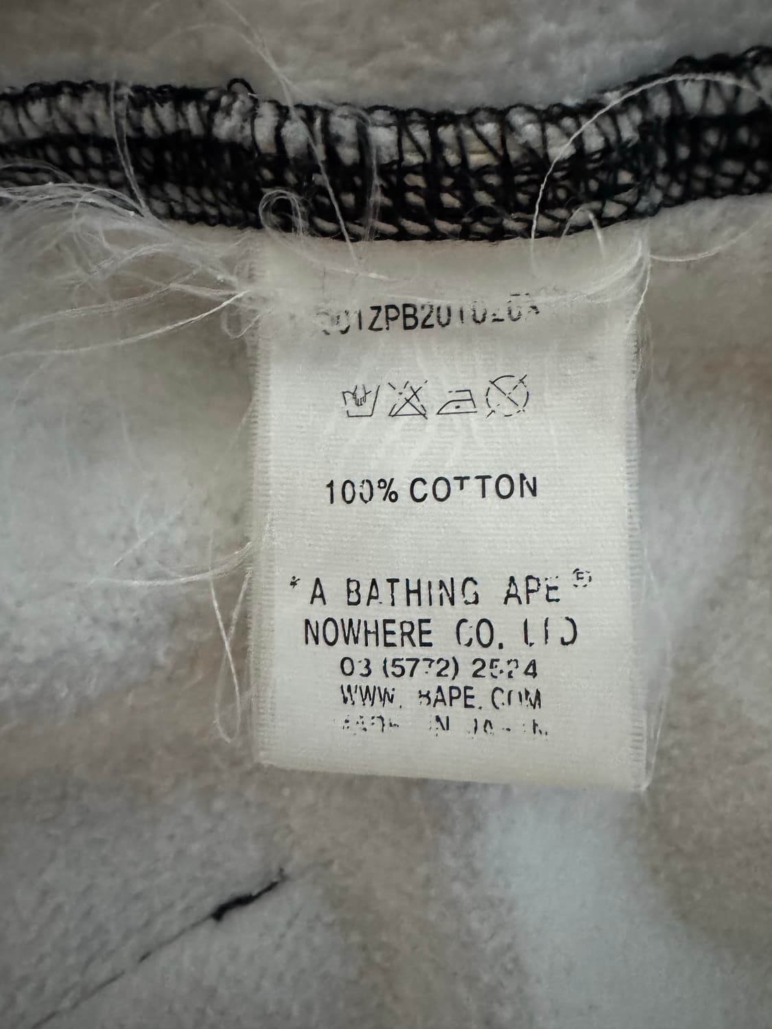 베이프 후드집업 L 정품 상품이미지7