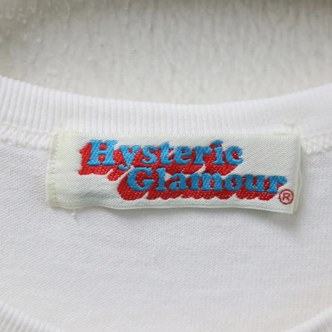 히스테릭글래머 반크롭 반팔 티셔츠 66795 상품이미지5