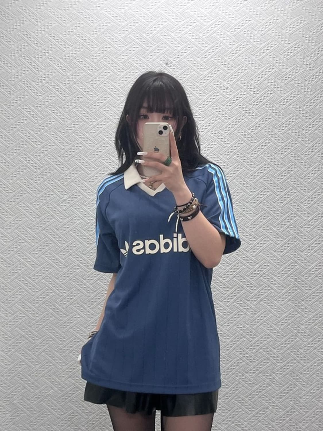 아디다스 올드스쿨 레트로 풋볼 축구 져지 반팔티 L C10770 상품이미지1