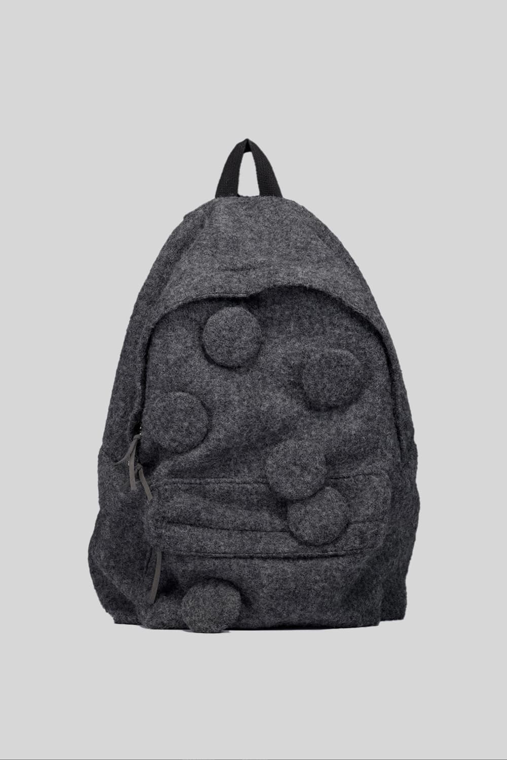 SAENGINSTUDIO 핀버튼 플리스 울 백팩 상품이미지1