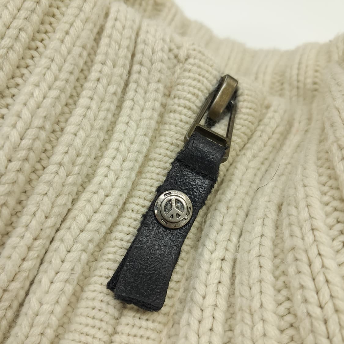 CN936 L 3QR 네이티브 그래픽 퍼안감 집업 니트 스웨터 상품이미지6