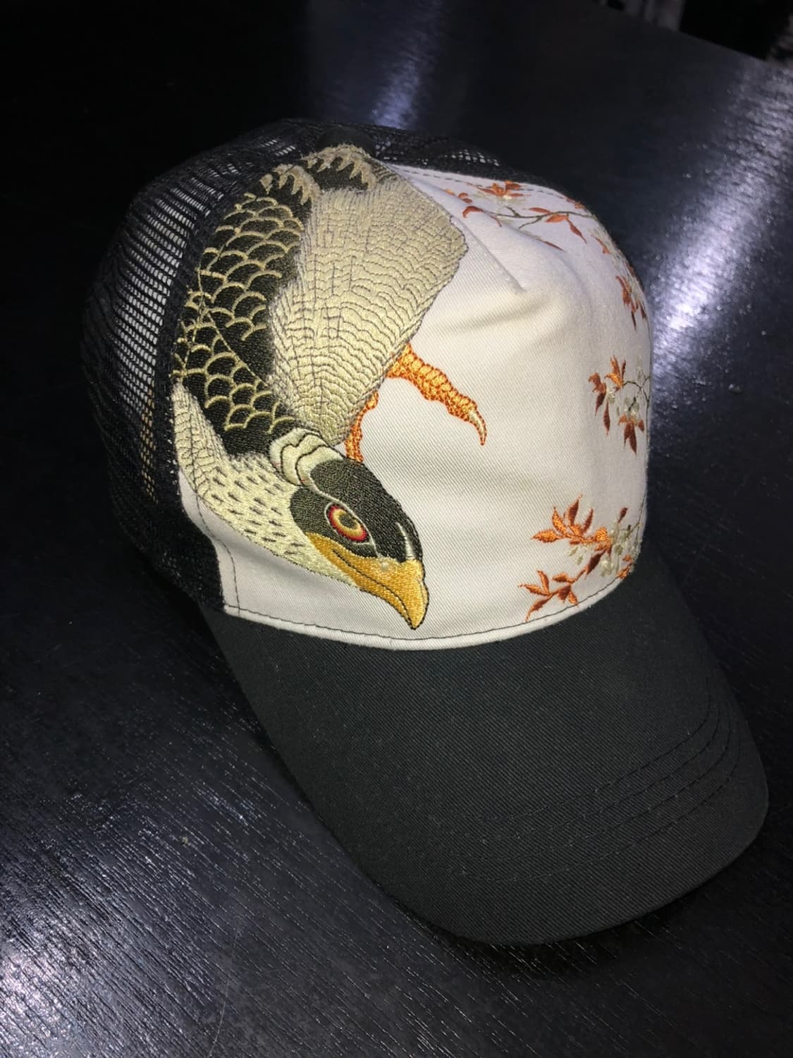 百花繚乱 Oriental Eagle Embroidery Cap 상품이미지2