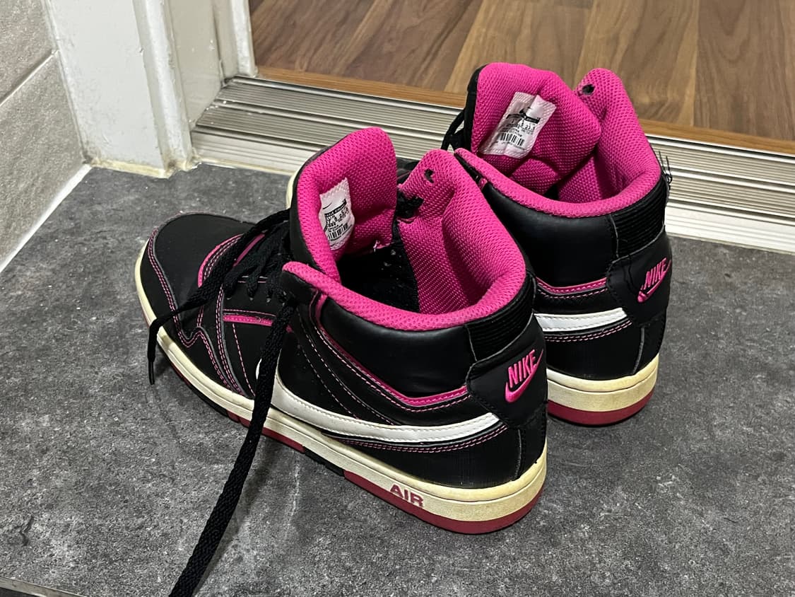 나이키 하이탑 블랙핑크 스니커즈 상품이미지3