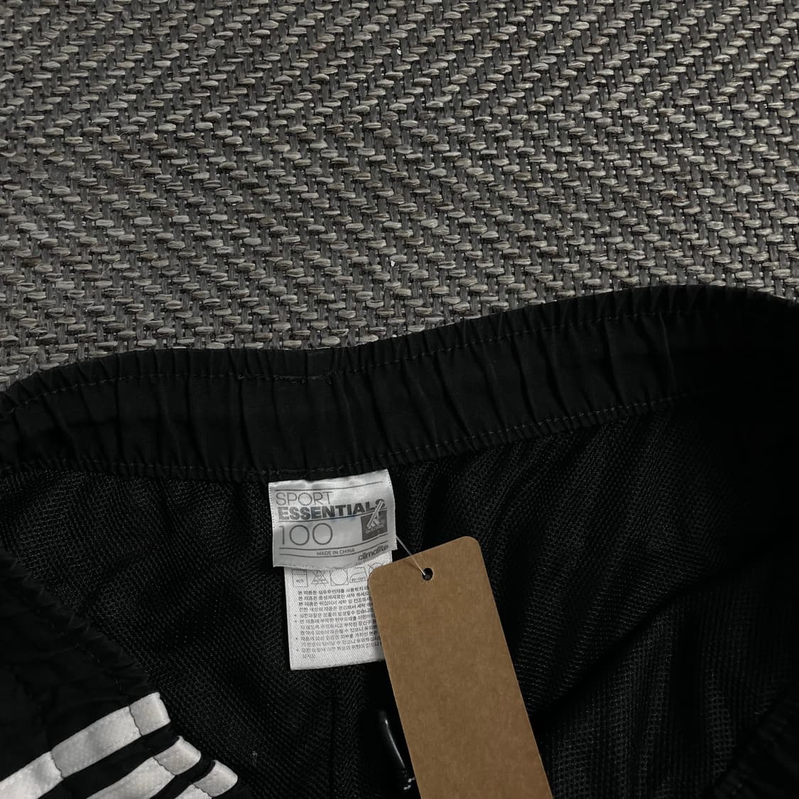 아디다스 에센셜 우븐 트레이닝 쇼츠 블랙o 4469 상품이미지5