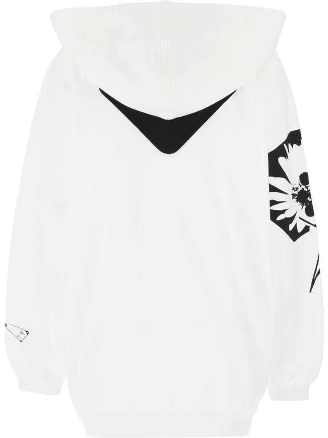 프라다 백 삼각로고 오버핏 후드  상품이미지2