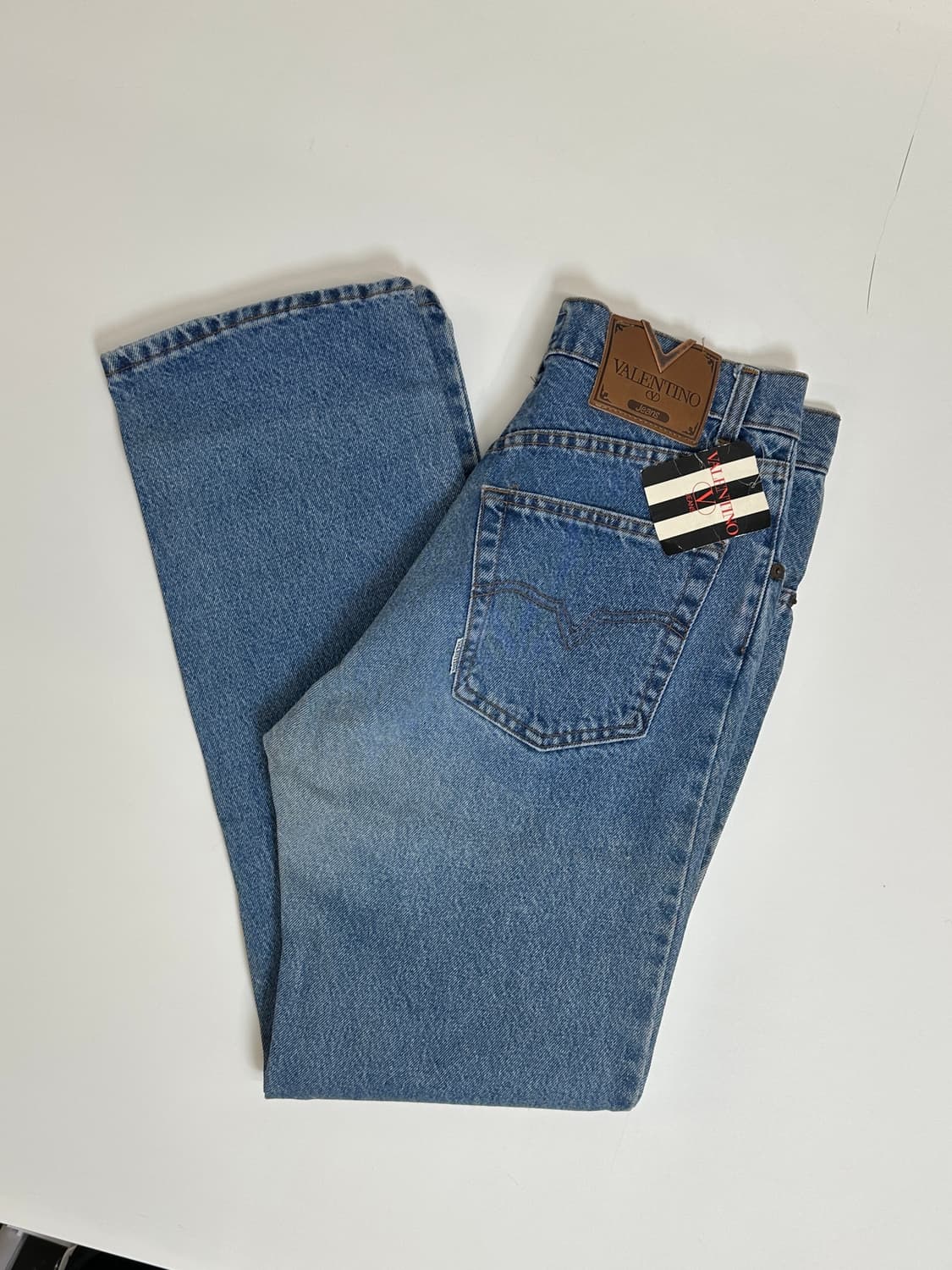 발렌티노 중청 일자핏 데님 팬츠 32 상품이미지2