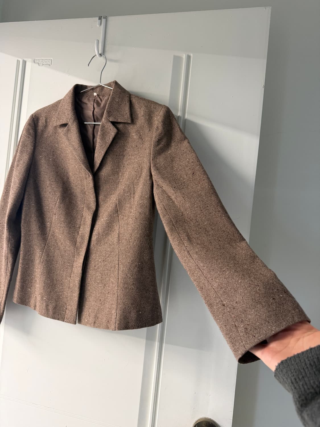 일본빈티지 모카브라운 쓰리버튼 자켓 상품이미지6