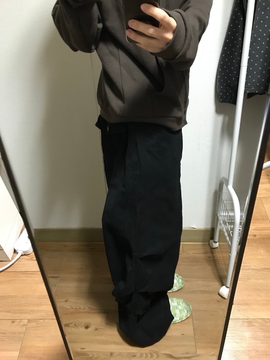 피치블랙셔링팬츠 상품이미지3