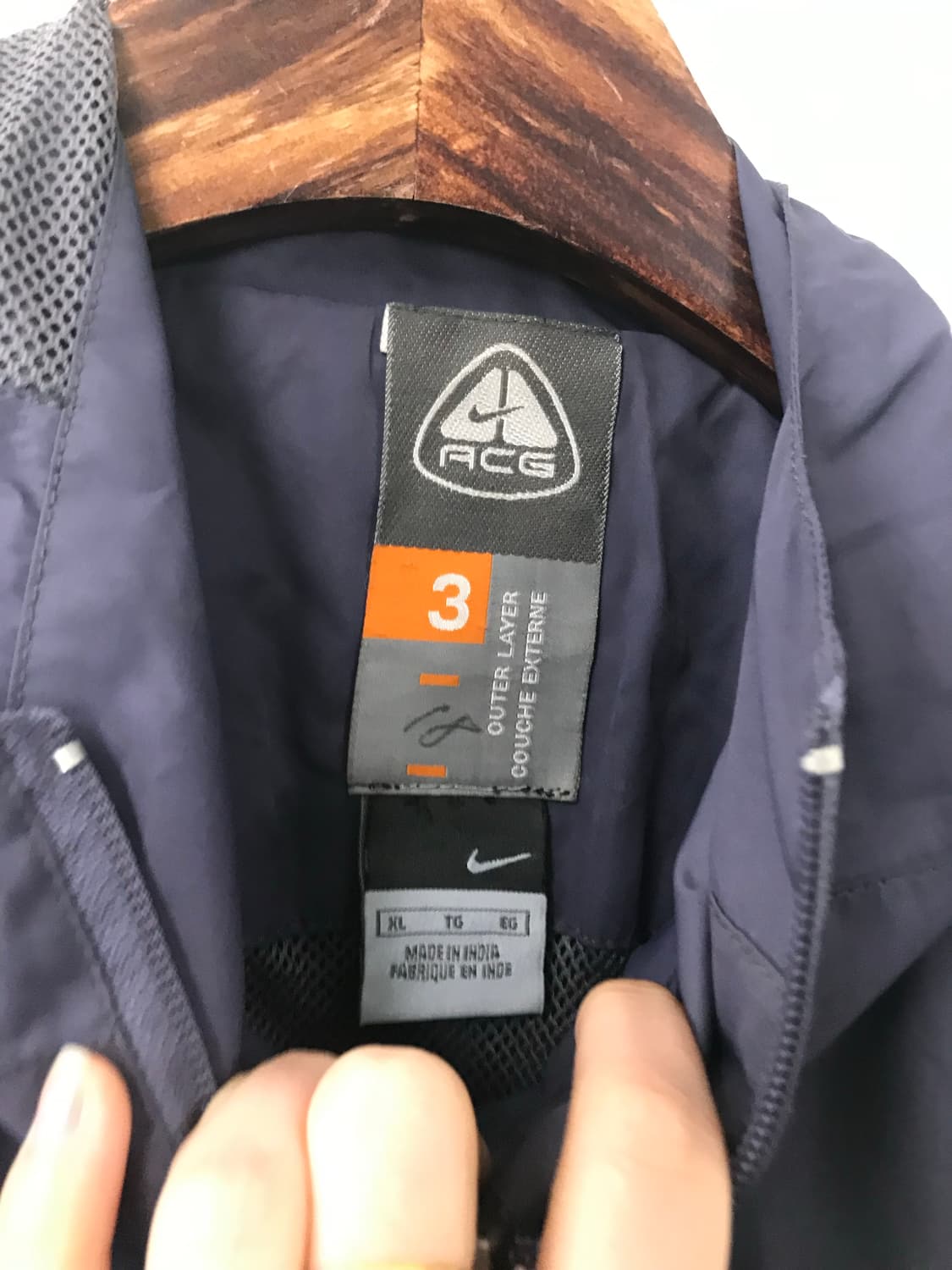 나이키 Acg 네이비 바람막이 자켓  상품이미지6