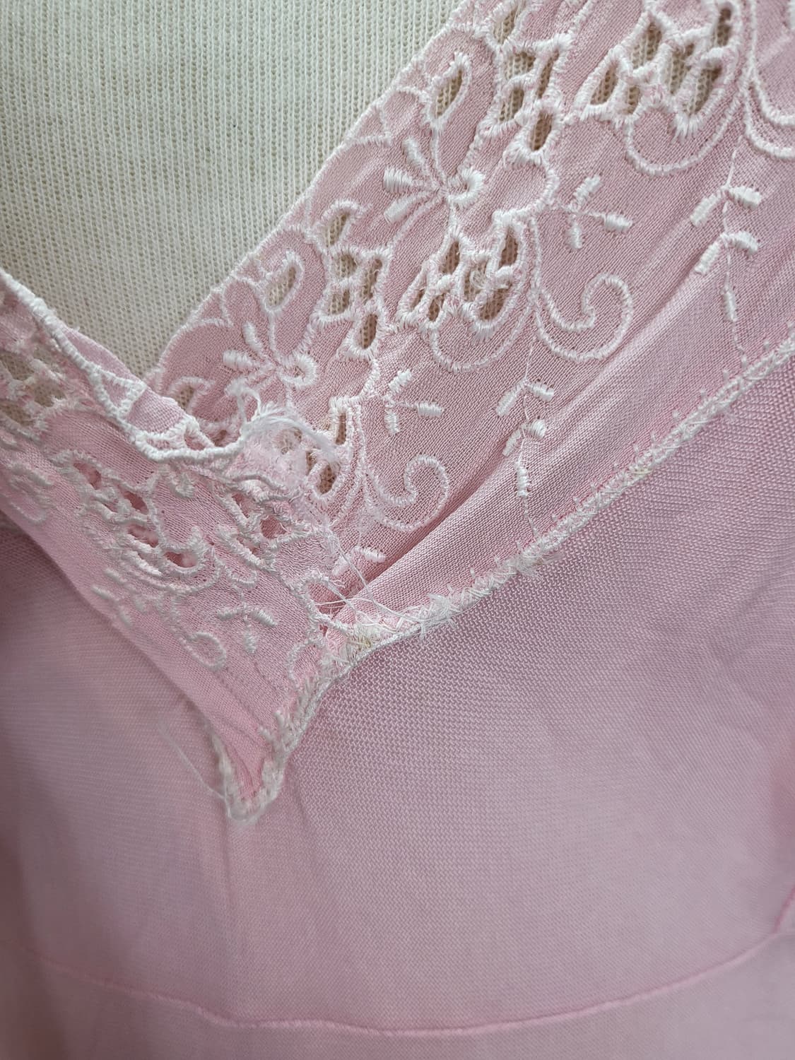 빈티지 로즈 쿼츠 슬립 원피스 상품이미지6