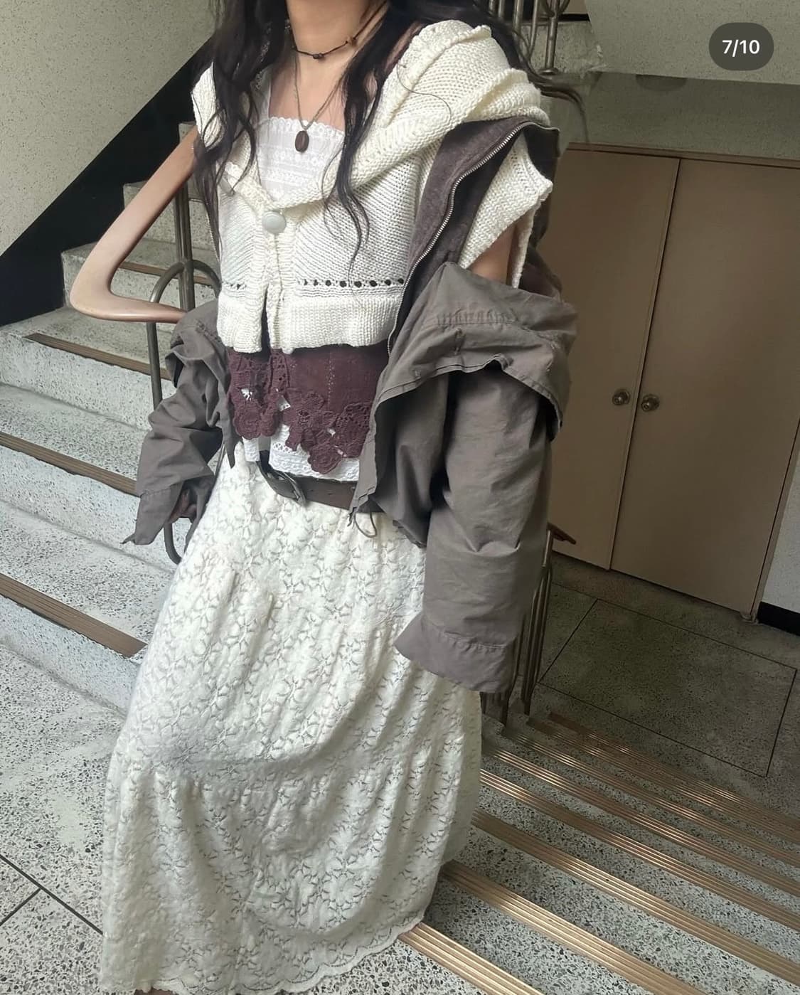 미라이클립 선가든파티 큐빈티지 코디셋 상품이미지6