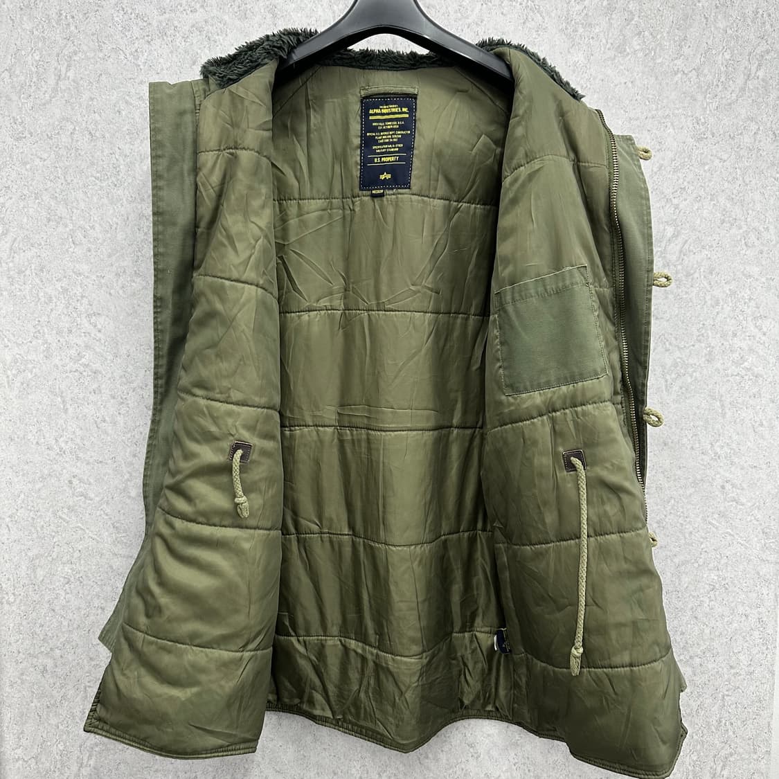 95 알파인더스트리 N3B 남자 코튼 점퍼 상품이미지3