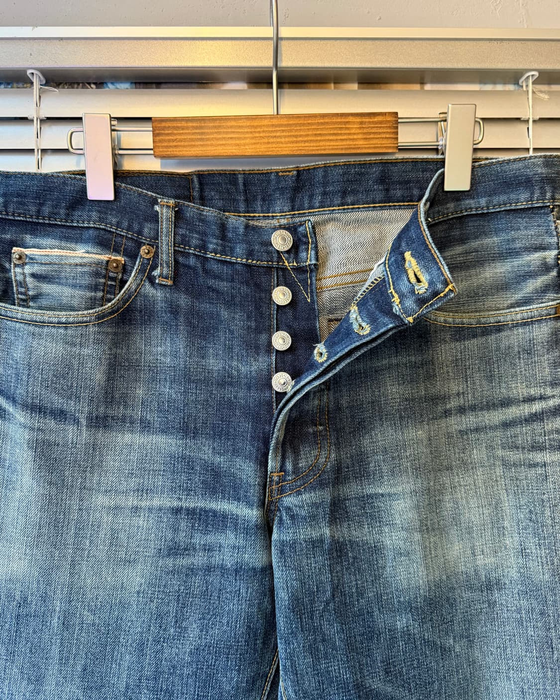 Levi's 501xx 90s USA selvedge BIG E 데님팬츠 상품이미지3