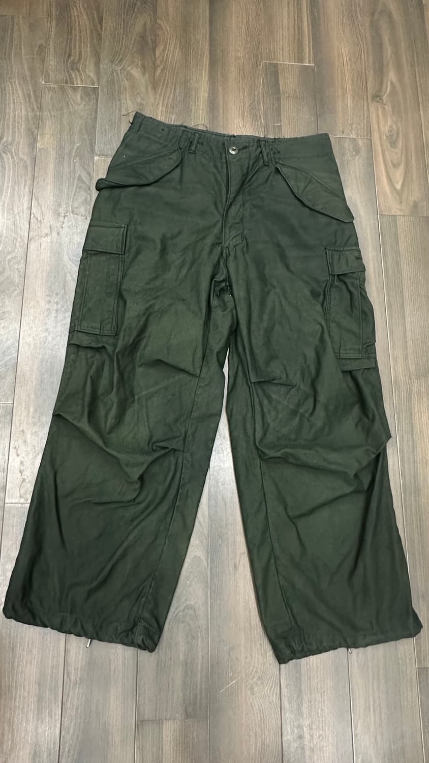 m65 오리지널 팬츠 블랙카키  스몰숏 30사이즈 상품이미지1