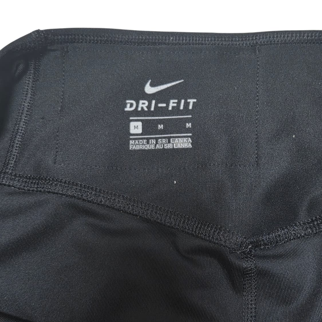 나이키 우먼스 파워타이트 폴리 Just Do It 블랙 레깅스 상품이미지6