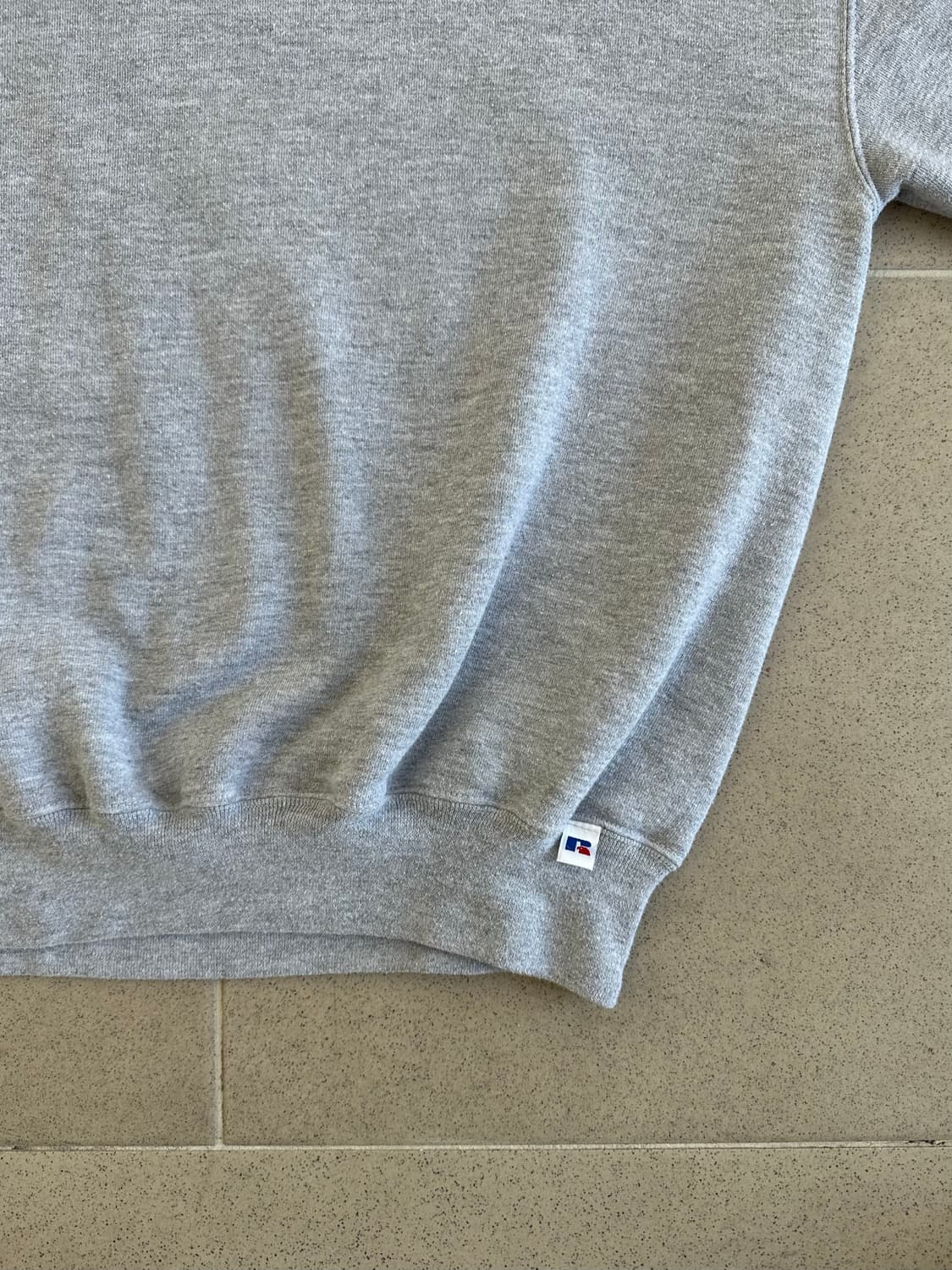 90s 빈티지 러셀 스웻셔츠 그레이 XL 상품이미지3