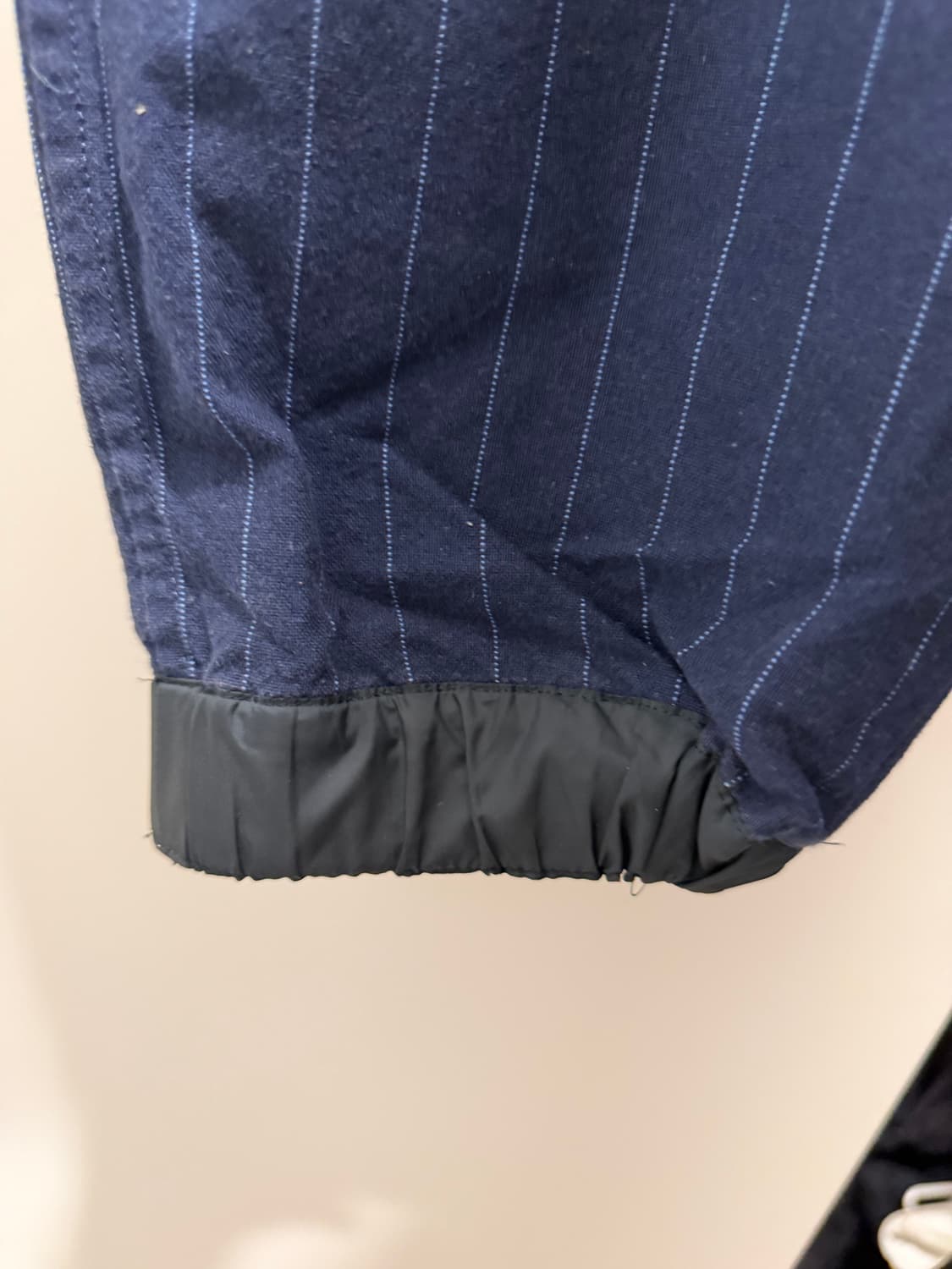 사카이 sacai  린넨 면 스트라이프 조거 팬츠  상품이미지4