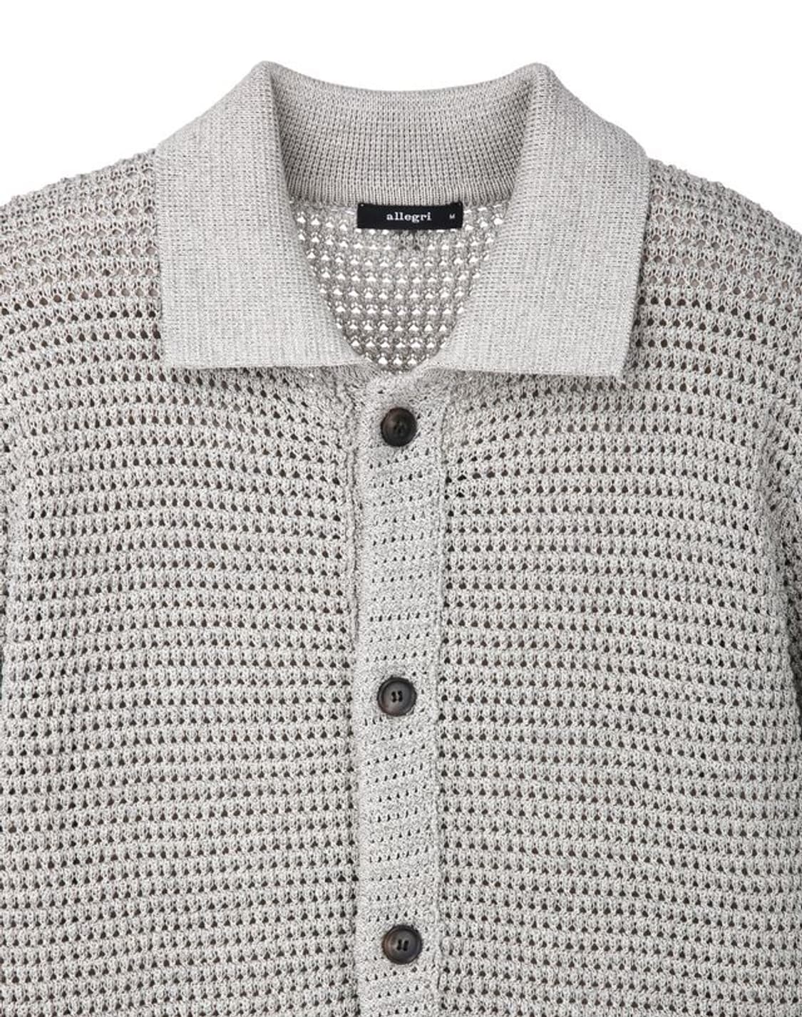 m)allagri 크로셰 니트 가디건 상품이미지3