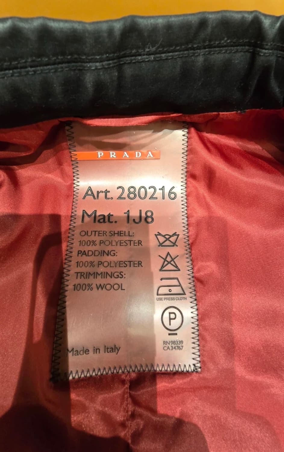 프라다 블레이저 블랙 52 상품이미지5