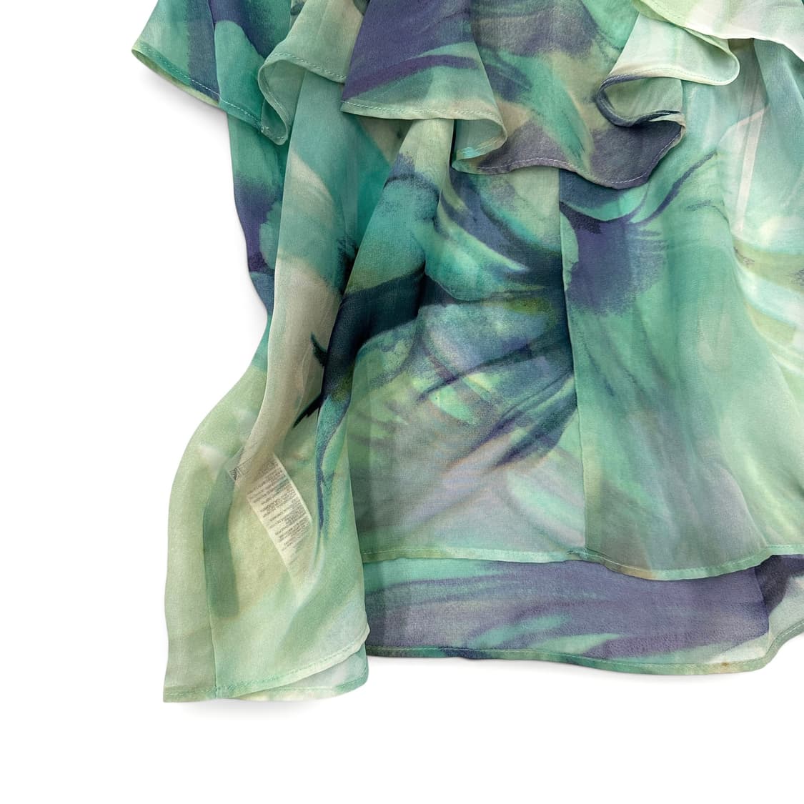 Emerald Floral Frill Sleeveless Top 상품이미지6