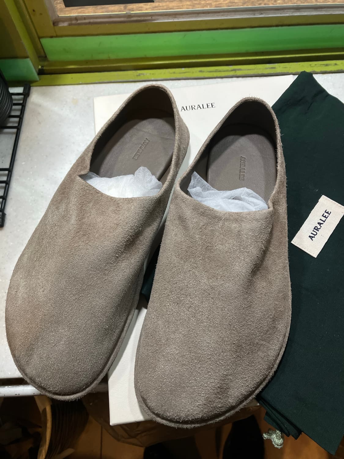 AURALEE 오라리 - 24aw SUEDE SANDALS 상품이미지1