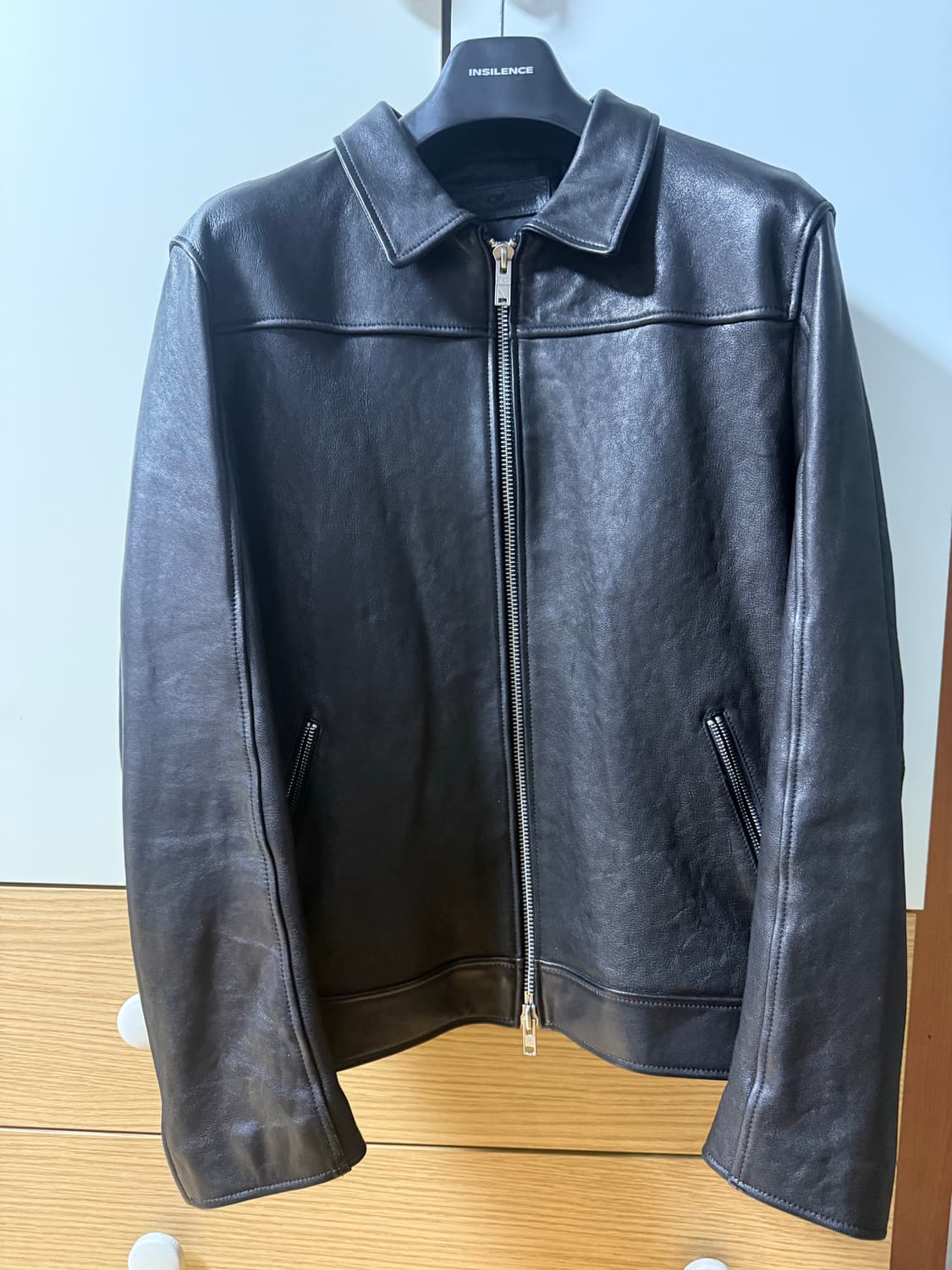 느와르 라르메스 싱글 레더자켓 48 상품이미지1