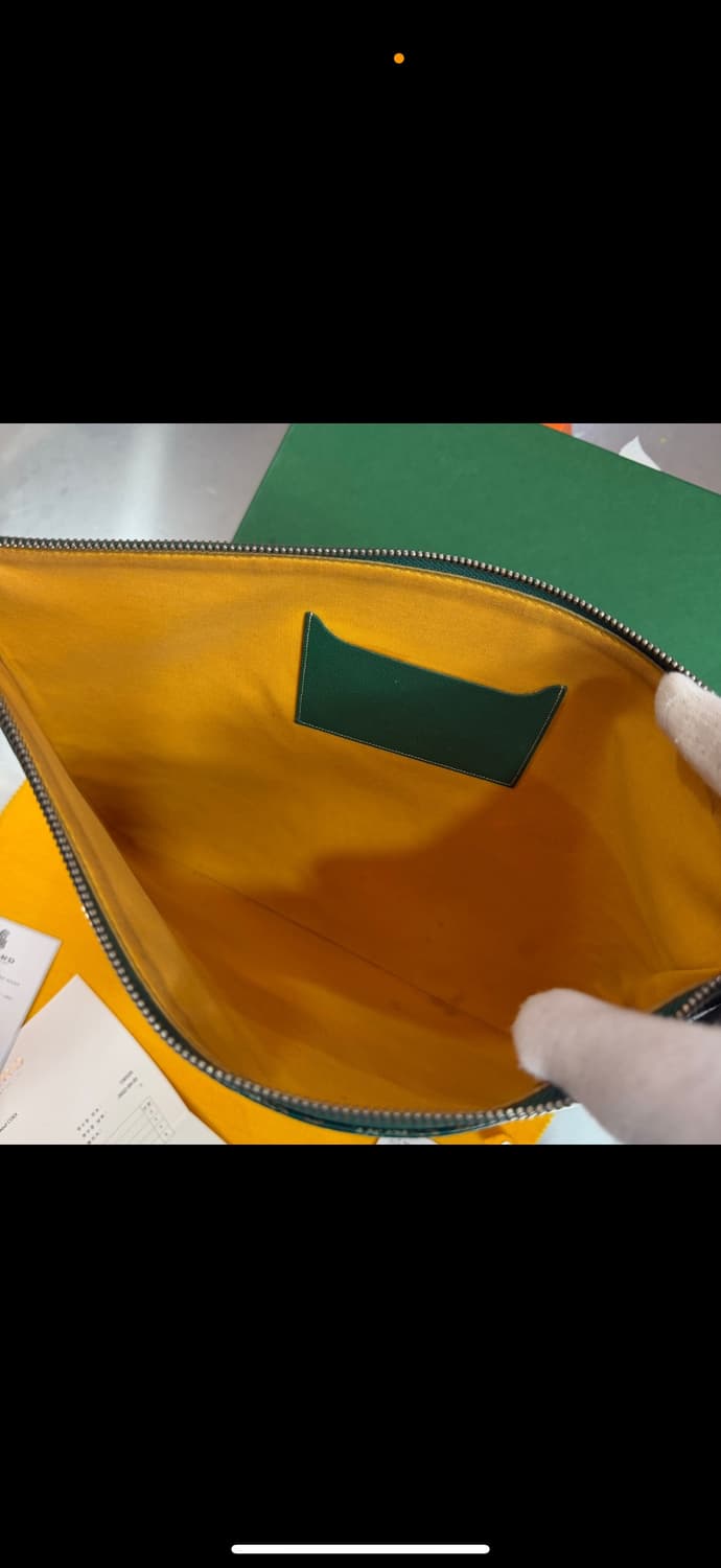 [리오브전포점] 고야드 스페셜 그린 세나 MGM 클러치 상품이미지4