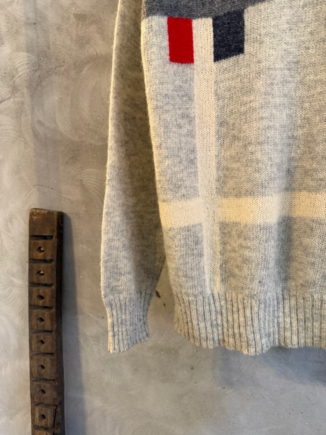 스코티쉬 셔틀랜드울 니트 100 상품이미지5