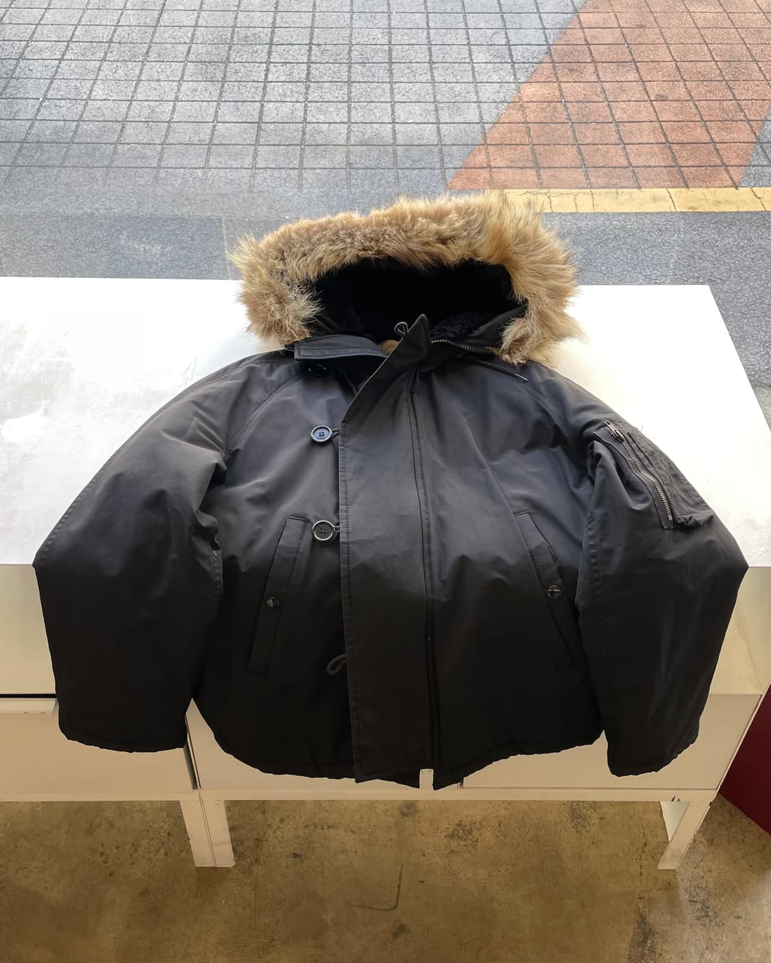 90‘s USA Spiewak N2b Fight jacket 스피왁 상품이미지4