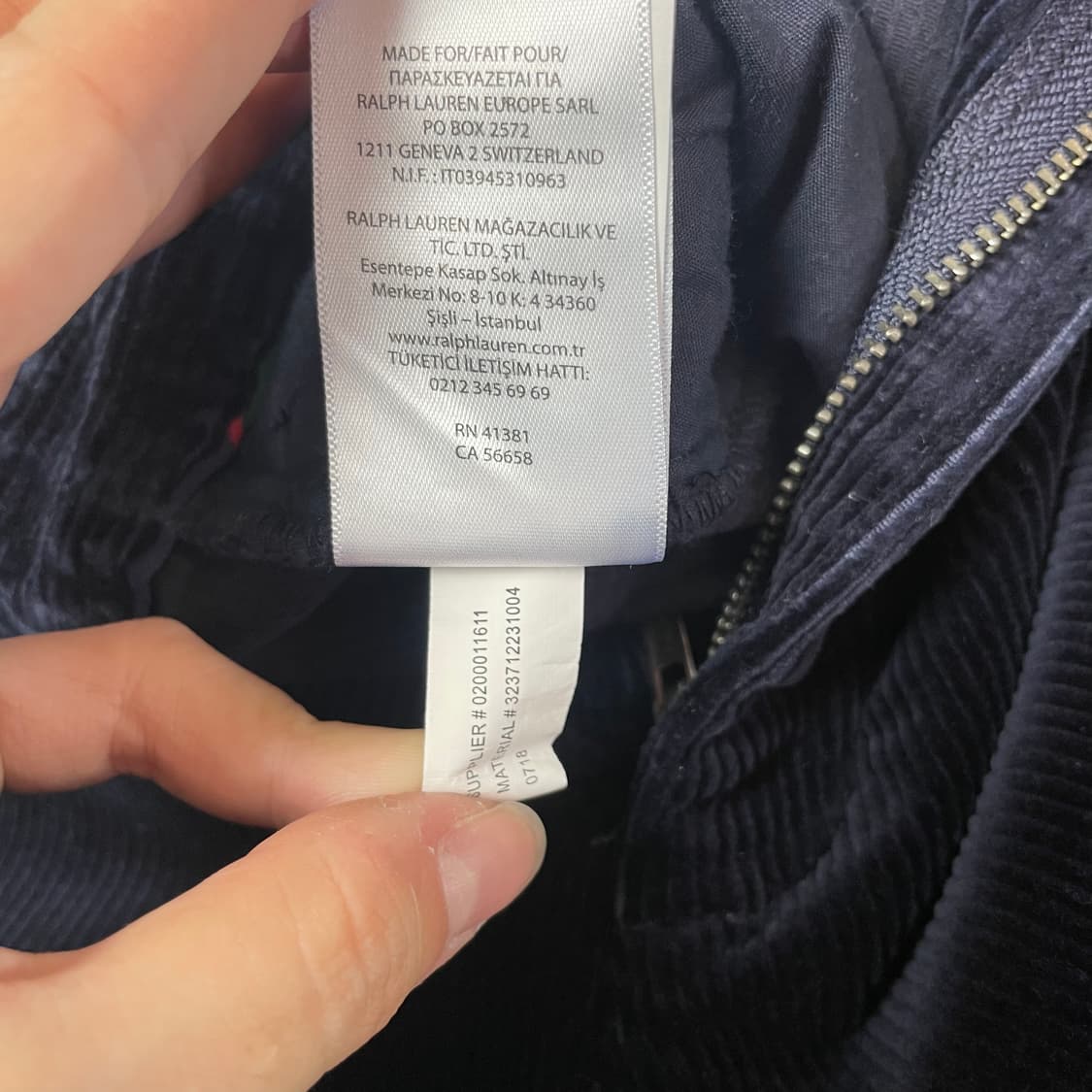 (30) 폴로 랄프로렌 네이비 코듀로이 팬츠 상품이미지8